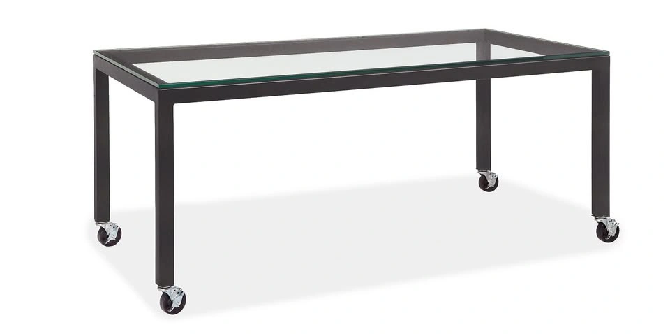 Moveable Room & Board Parsons Table - photo 2