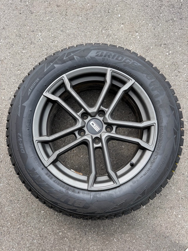 2024 Subaru Crosstrek winters on rims