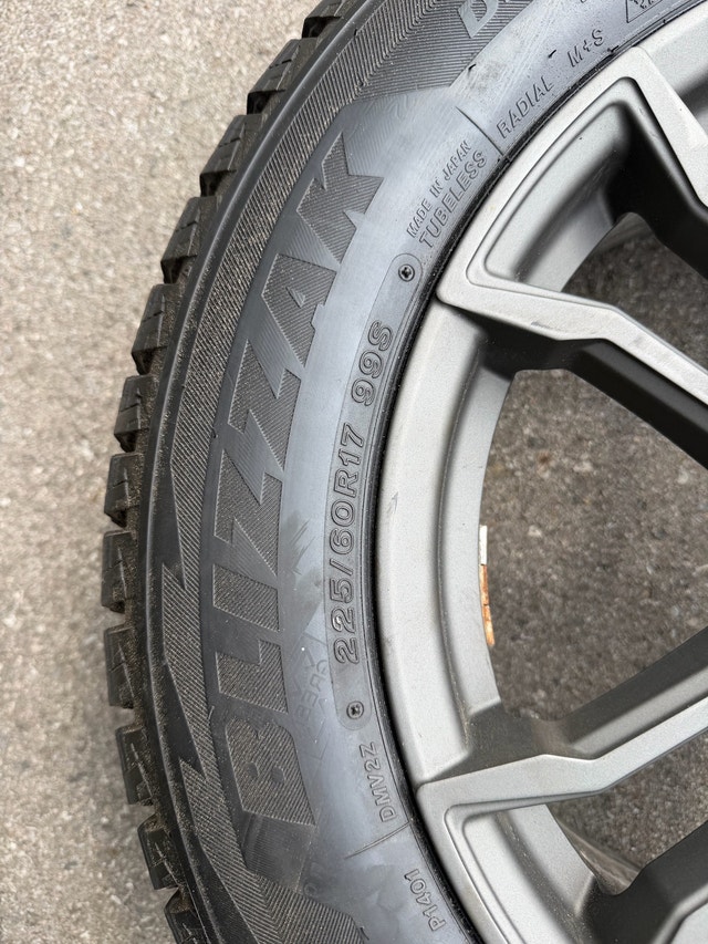 2024 Subaru Crosstrek winters on rims - photo 2