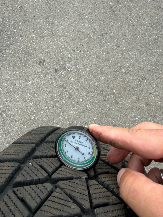 2024 Subaru Crosstrek winters on rims - photo 4