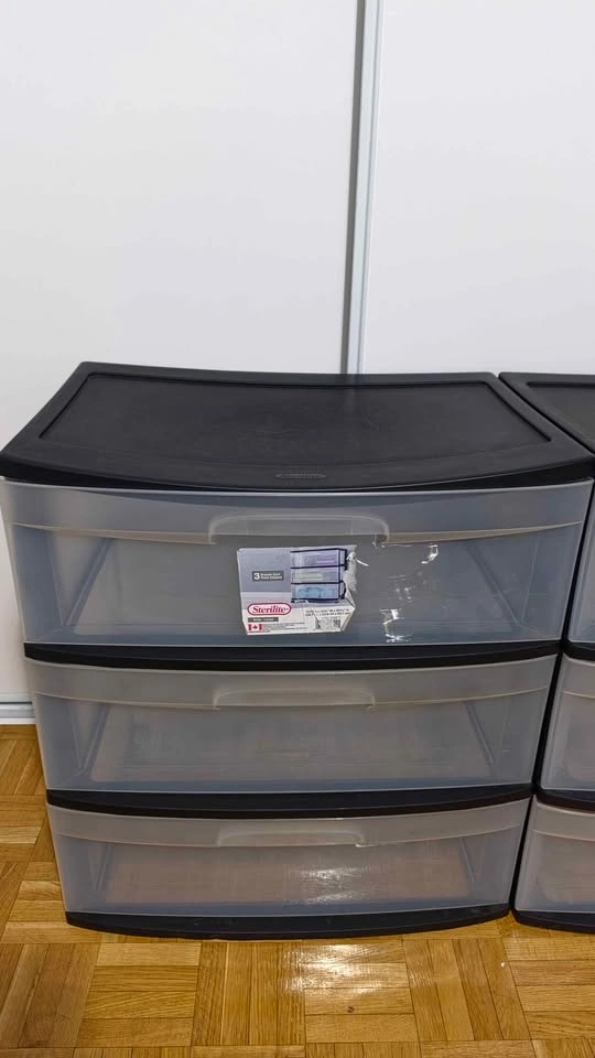 Plastic 3 Tier Drawer Wide - photo 2