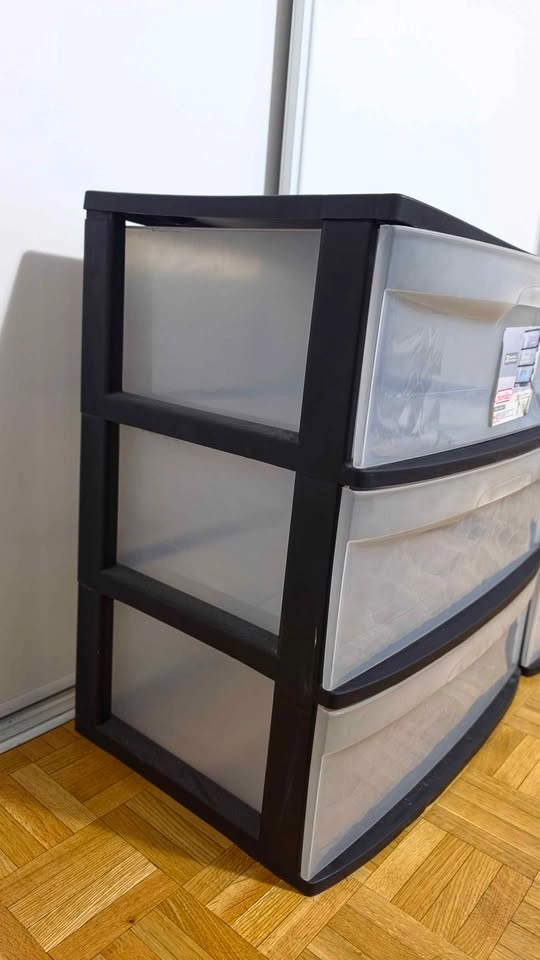 Plastic 3 Tier Drawer Wide - photo 3