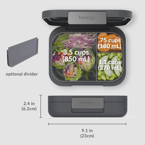 Bentgo Modern Bento Lunch Box 4 Compartment Leakproof BPA Free - photo 3