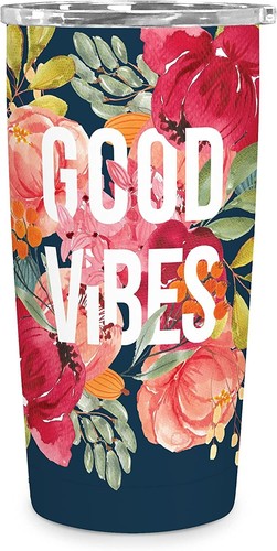 17oz Stainless Steel Vacuum Insulated Travel Mug Floral