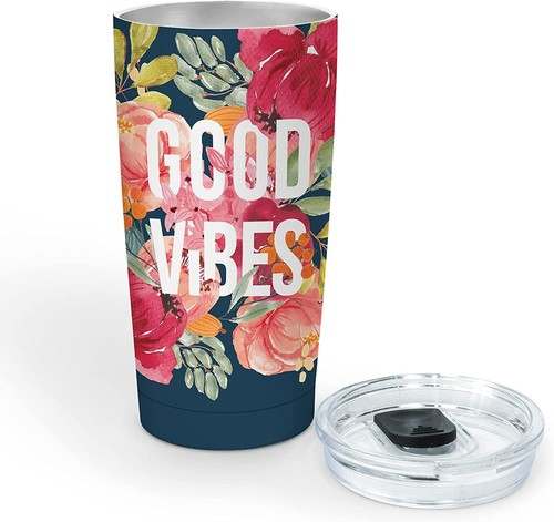 17oz Stainless Steel Vacuum Insulated Travel Mug Floral - photo 2