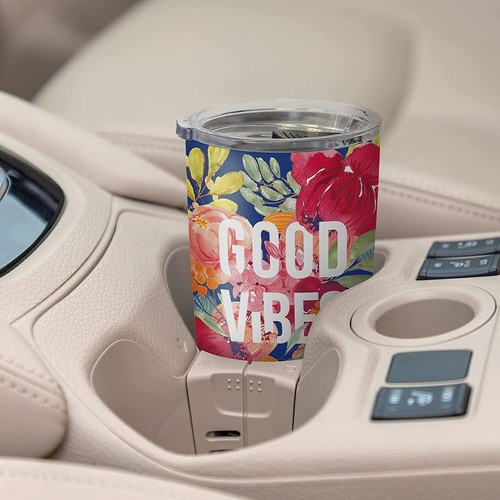 17oz Stainless Steel Vacuum Insulated Travel Mug Floral - photo 3