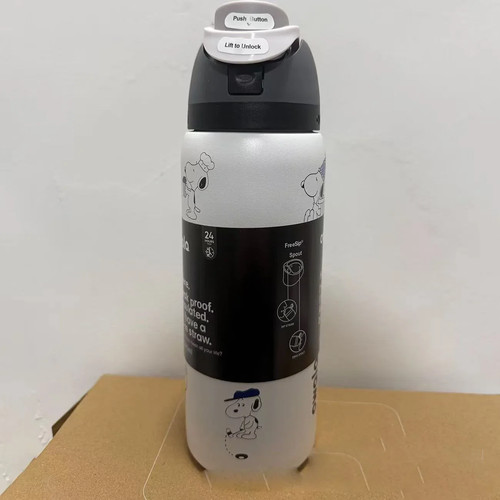 Kids Cartoon Water Bottle 24oz 32oz Stainless Steel Insulated - photo 3