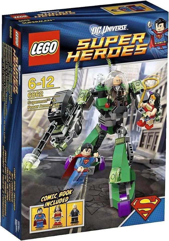 LEGO Super Heroes Power Armour Lex #6862 — $15