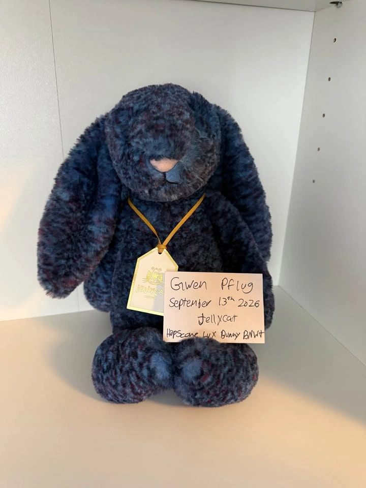 Jellycat Hopescone Luxe Bunny BNWT