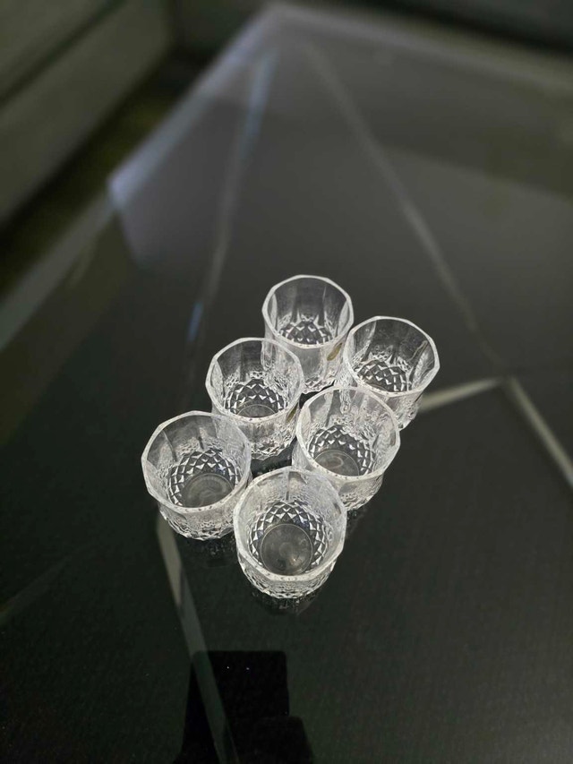 6 Cristal d’Arques Longchamp 24% Lead Crystal Glasses - photo 5