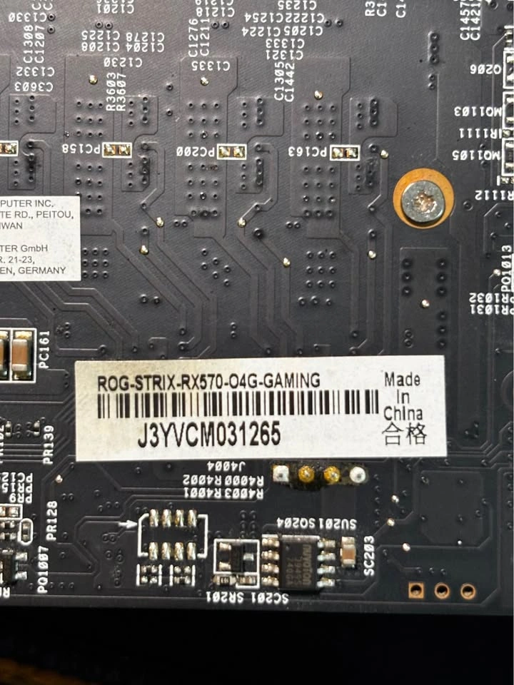 ASUS ROG STRIX RX570 4 GB GPU - photo 3