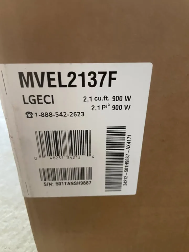 LG 30" OVER THE RANGE MICROWAVE 400CFM image indicator(2)