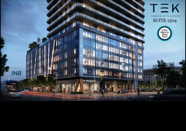 15th Floor 1-BR Condo | Parking, Locker & Internet Included