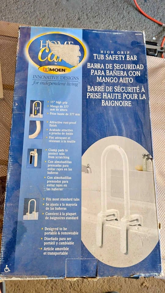 Moen Home Care High Grip Tub Safety Bar