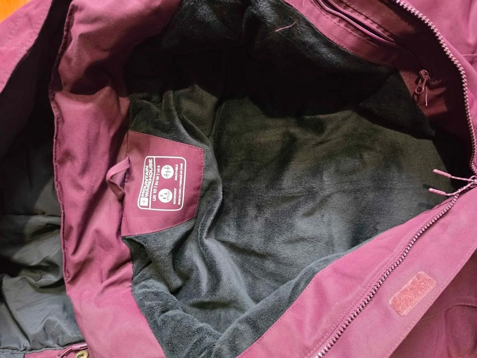 Mountain Warehouse burgundy women's jacket - UK 10, US 6 - photo 3