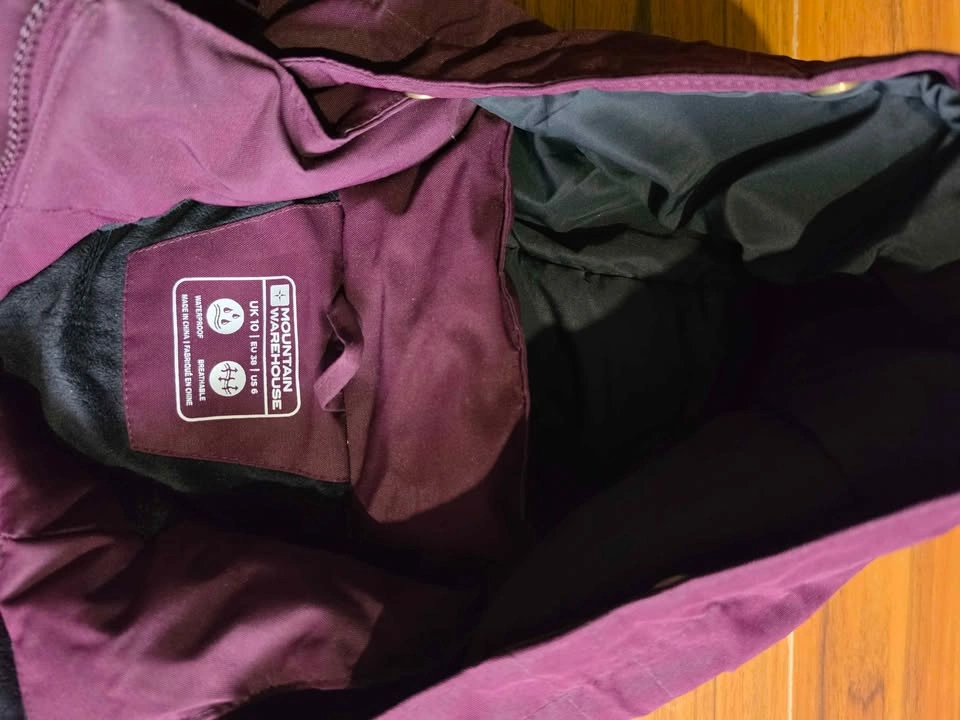 Mountain Warehouse burgundy women's jacket - UK 10, US 6 - photo 4