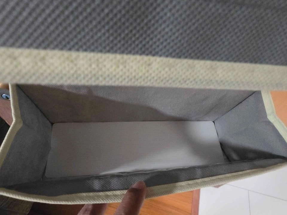 Brand New Unused Grey 5-Pocket Over-the-Door Hanging Organizer - photo 4