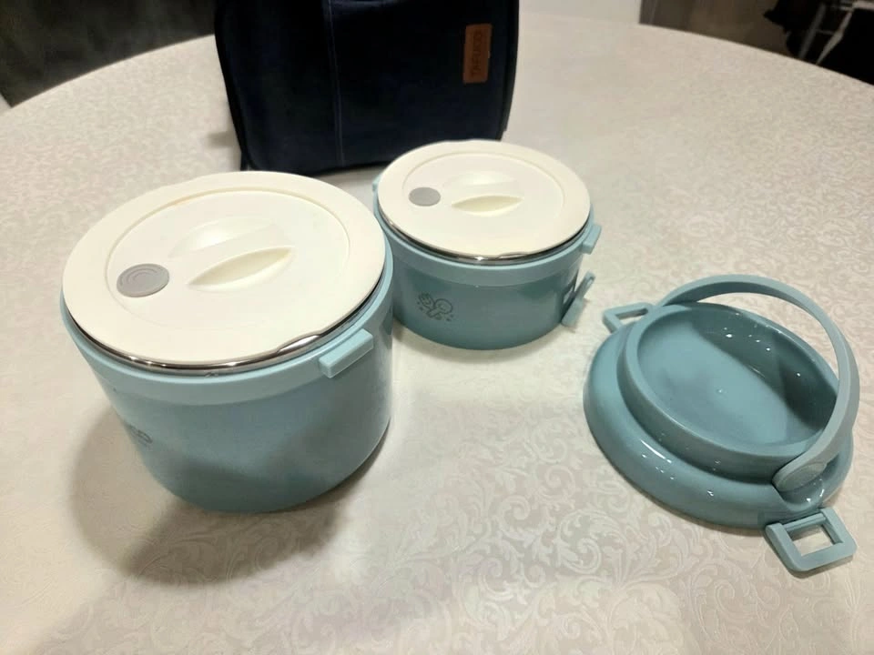 Lunch Box Set Stackable Bento Thermal Box Food Container - photo 2
