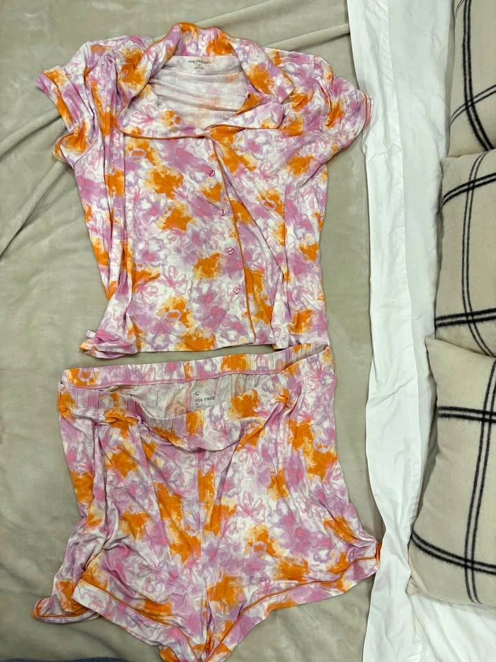 NWOT Joe Fresh Women’s + printed sleep set - size 3X