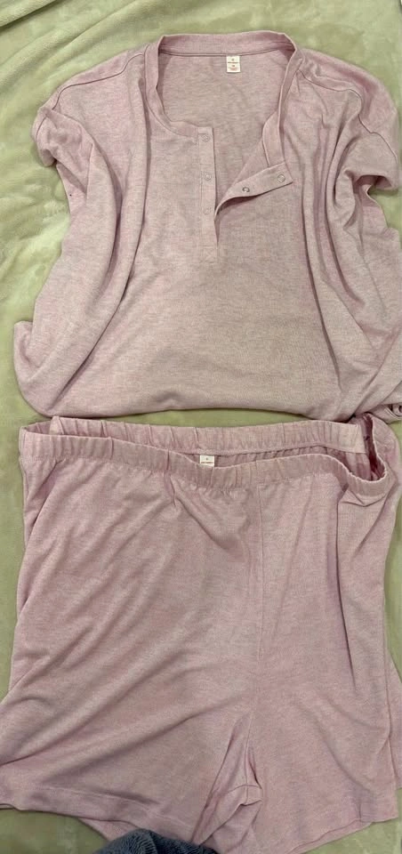 NWOT Joe Fresh Women’s 2-piece lounge set in mauve, size 3X