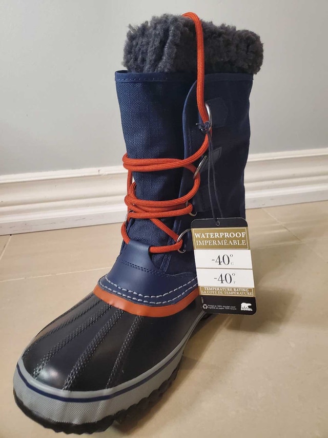 Sorel navy blue snow boots - price negotiable - photo 3