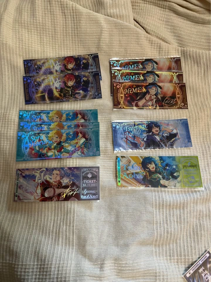 Ensemble Stars holographic laser ticket HiMERU CrazyB Switch