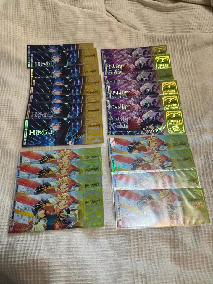 Ensemble Stars holographic laser ticket HiMERU CrazyB Switch - photo 2