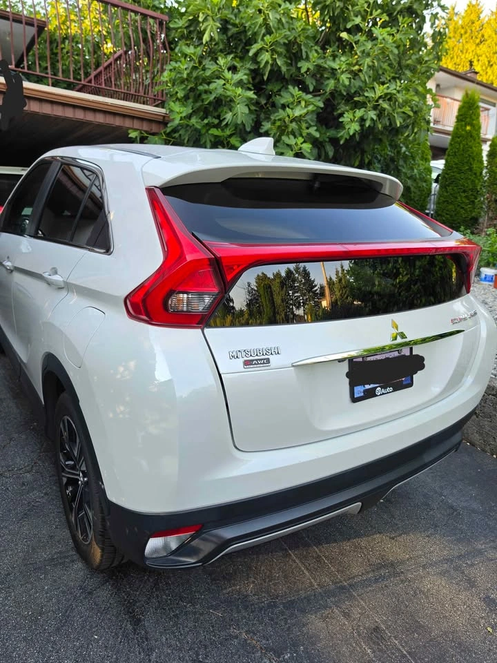 2019 White Mitsubishi Eclipse Cross SUV, clean title, no claims - photo 4
