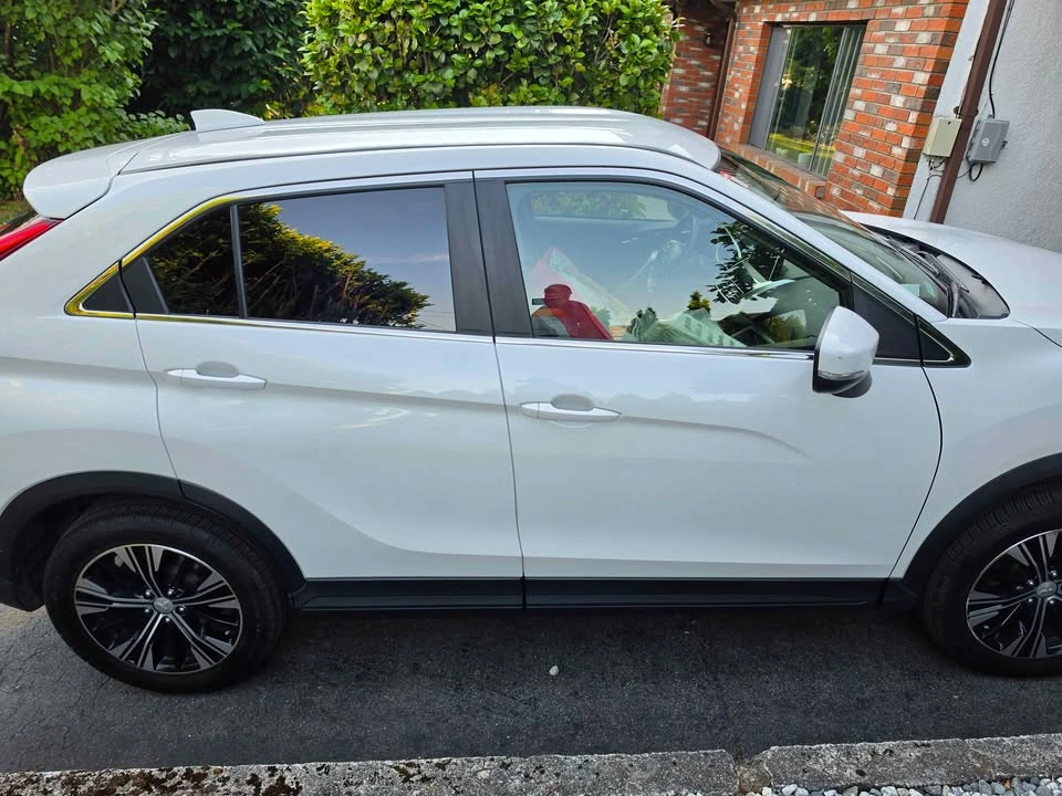 2019 White Mitsubishi Eclipse Cross SUV, clean title, no claims - photo 5