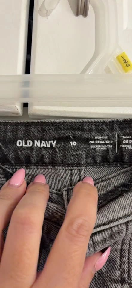Old Navy OG Straight Gray Jeans - photo 2