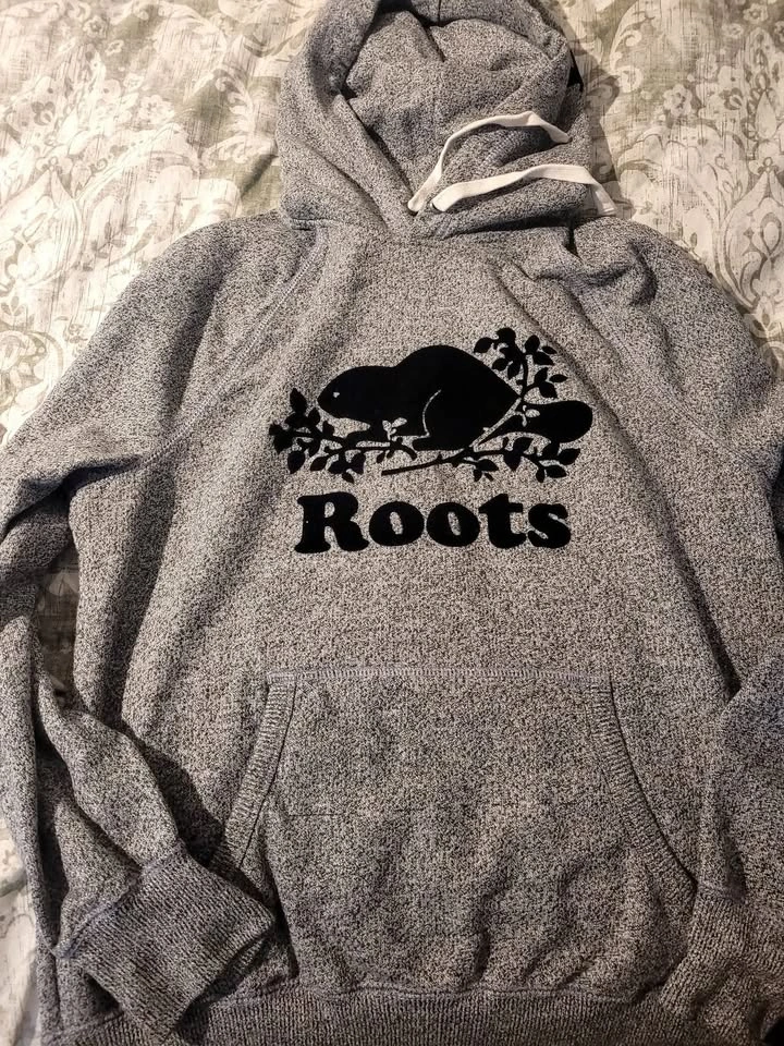Roots salt and pepper hoodie