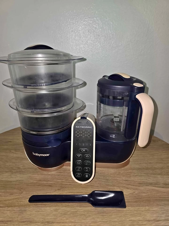 Babymoov Duo Meal Station XL Baby Food Maker & Steamer