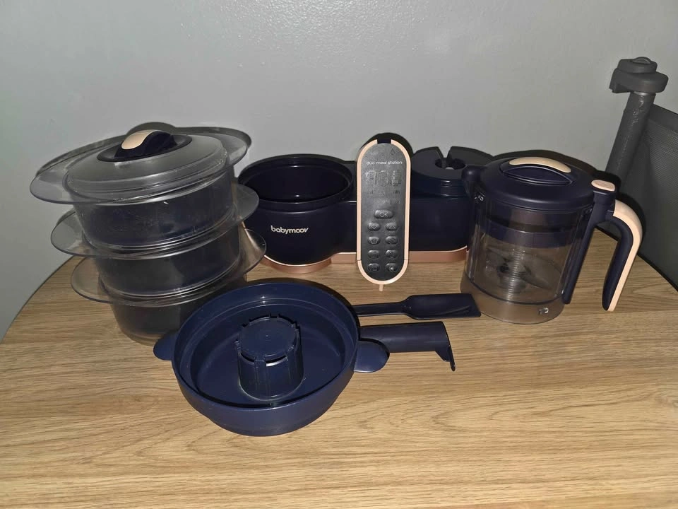 Babymoov Duo Meal Station XL Baby Food Maker & Steamer - photo 2