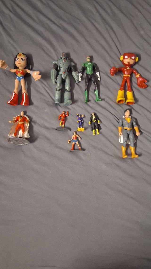 Lot of DC action figures