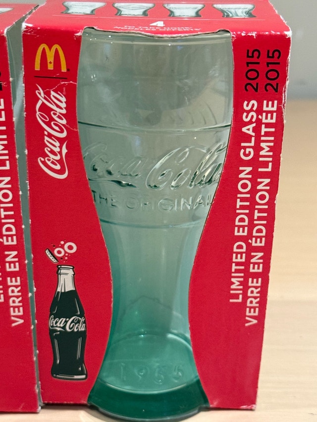 Coca-Cola 2015 McDonald's Glasses - photo 2