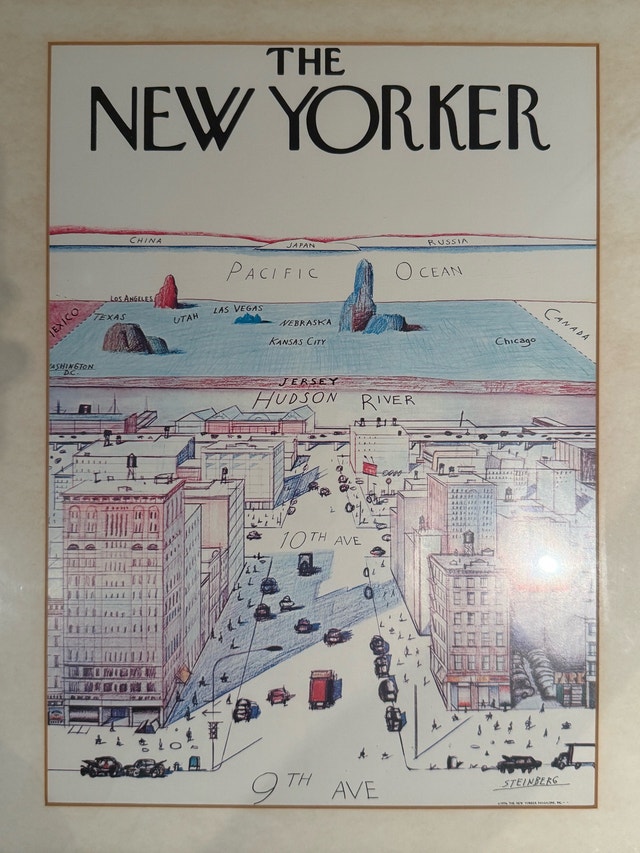 The New Yorker Steinberg Print - photo 2