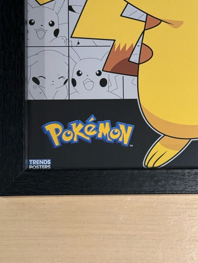 Trends Posters Pokemon Pikachu Framed Wall Art - photo 2