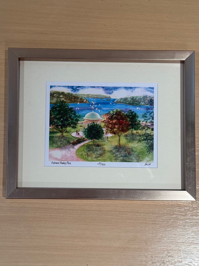 Erin Hill Balmoral Meeting Place Framed Print