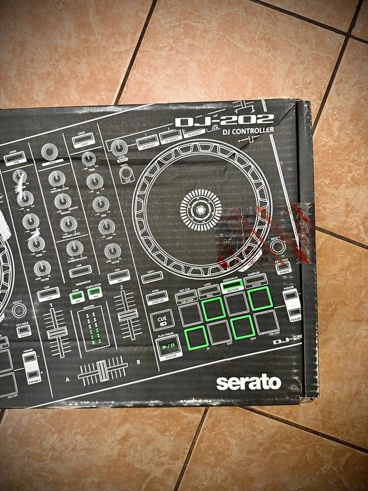 NEW Roland DJ-202 2-Channel 4-Deck Serato DJ Controller