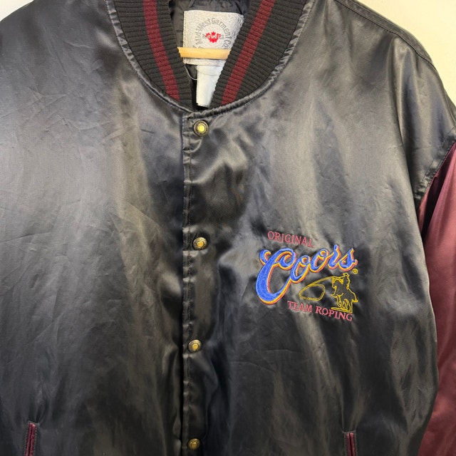Vintage Coors Satin Bomber Jacket - photo 2