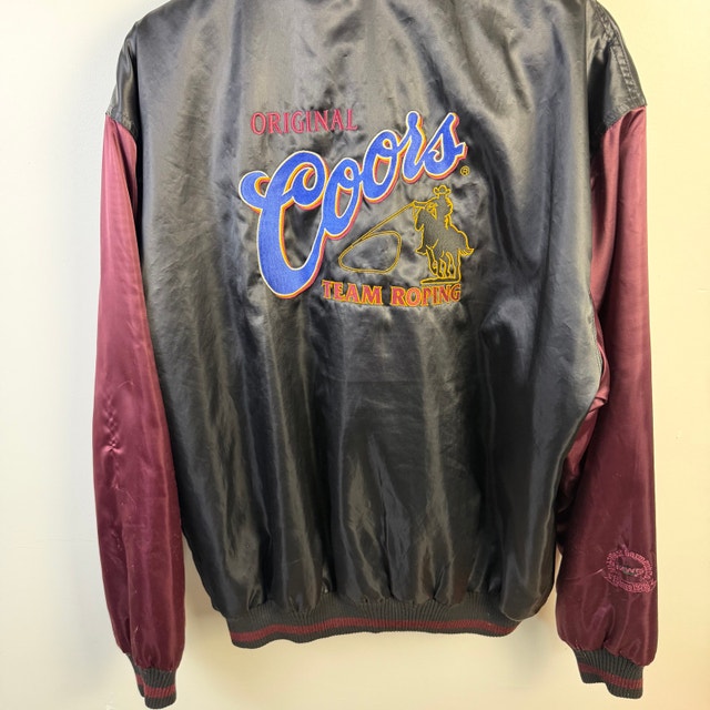 Vintage Coors Satin Bomber Jacket - photo 4