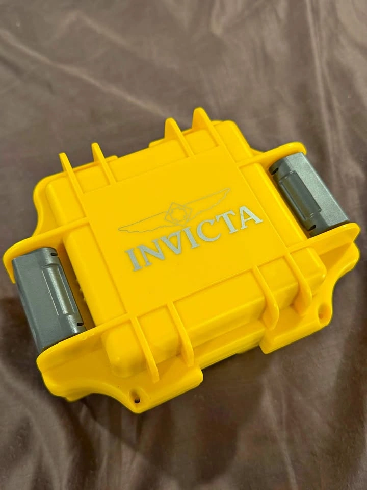 Invicta Yellow Single Watch Impact Case