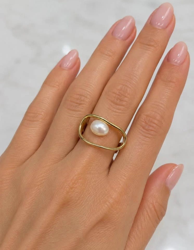 Floating Pearl ring - photo 2