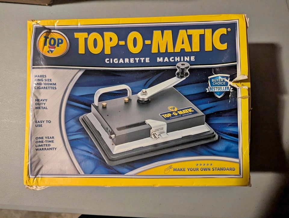 Top-O-Matic Cigarette Machine