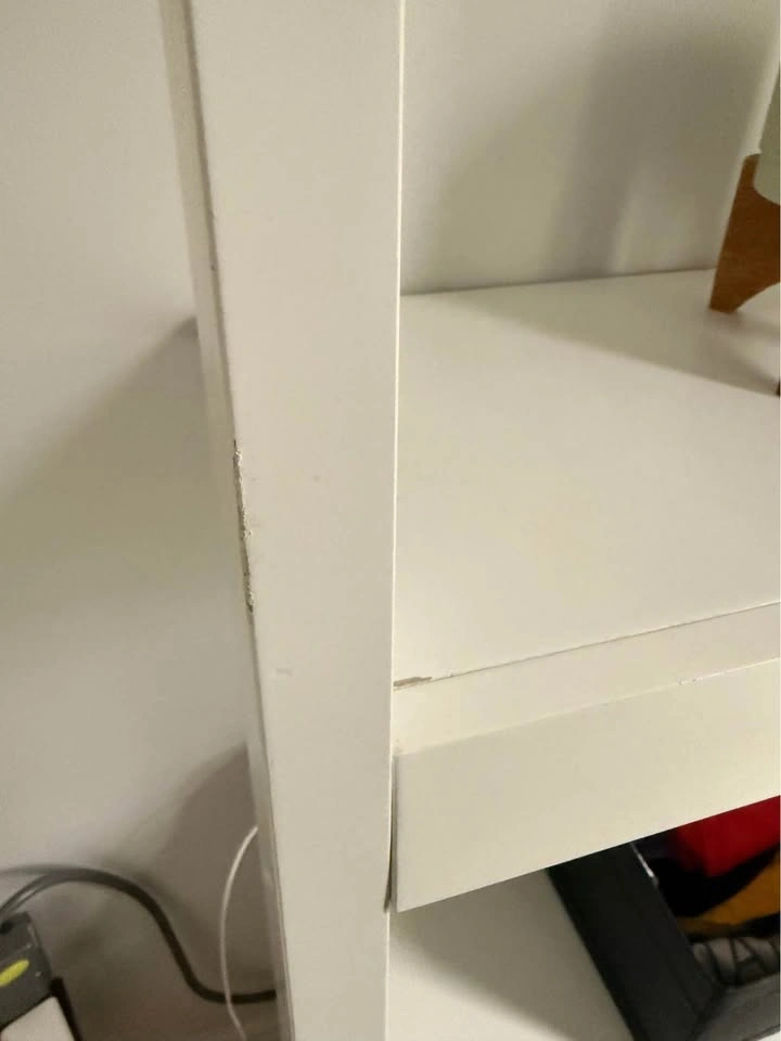 Crate & Barrel Sawyer Leaning Ladder Shelf - White - 24.5” - photo 3