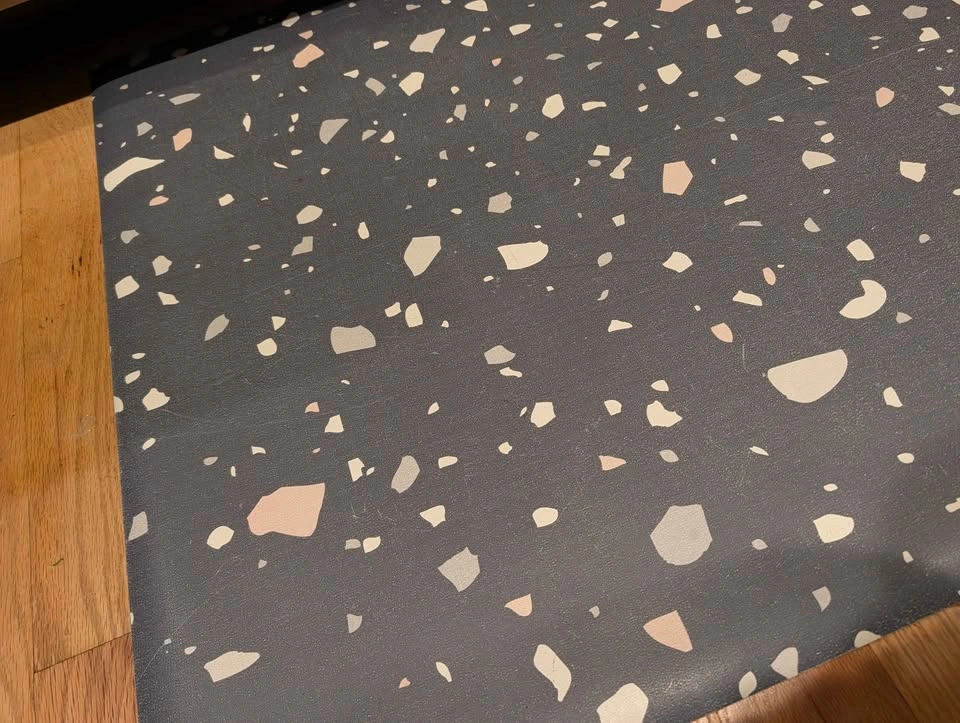 Terrazzo vinyl flat mat for kitchen or workspace (4x2.25) - photo 4