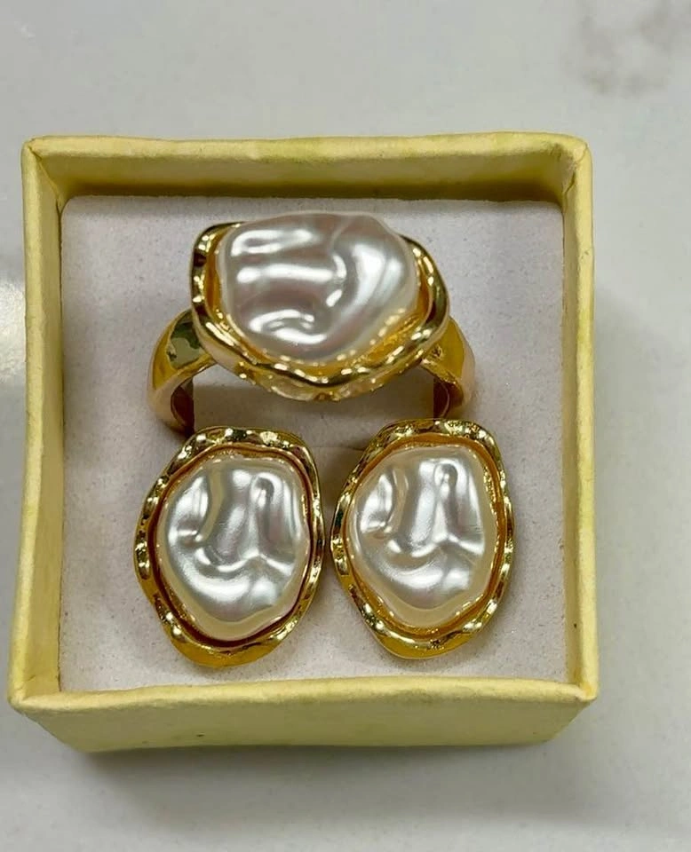 Matching earring and ring set - photo 4