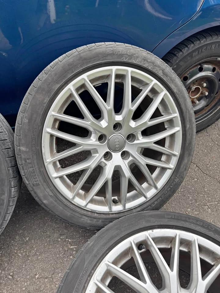 Audi A4 A5 A6 S5 S6 S7 Q3 Tires on 18inch Rims 245 40 R18