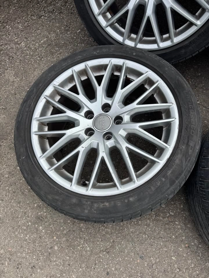 Audi A4 A5 A6 S5 S6 S7 Q3 Tires on 18inch Rims 245 40 R18 - photo 4