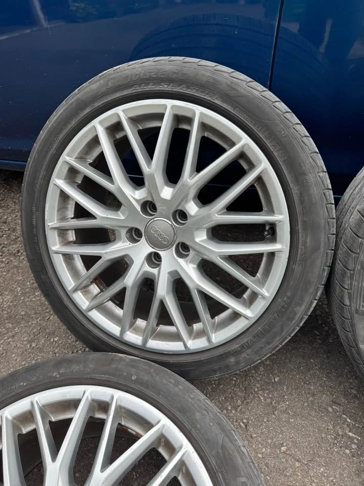 Audi A4 A5 A6 S5 S6 S7 Q3 Tires on 18inch Rims 245 40 R18 - photo 5